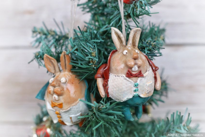 Изготовление ёлочной игрушки / символа года (фото 4)