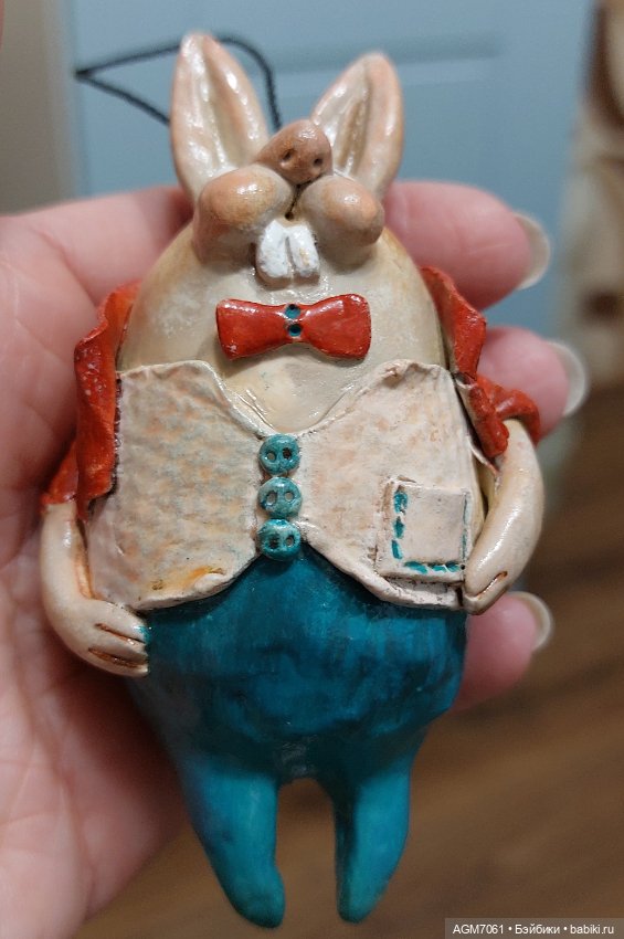 Изготовление ёлочной игрушки / символа года (фото 5)