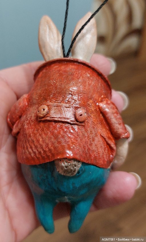 Изготовление ёлочной игрушки / символа года (фото 6)