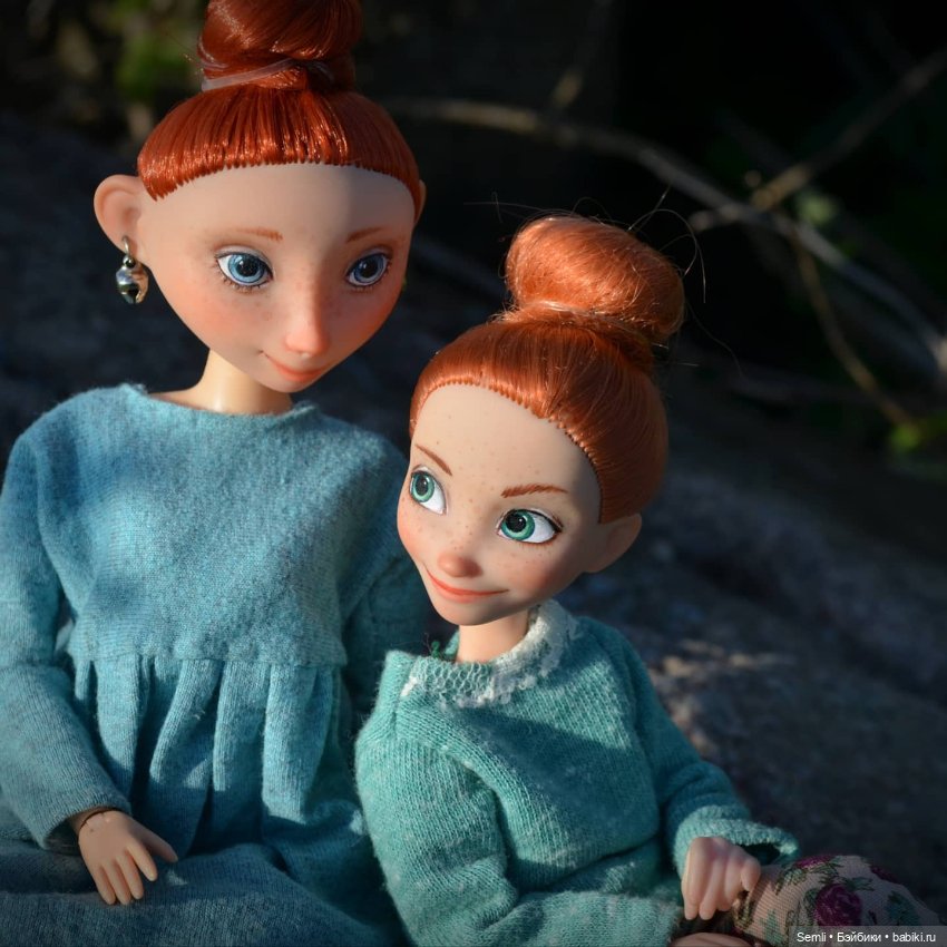 Фрёкен Мю — Гибриды шарнирных кукол (не БЖД): подбор тела (фото 5)