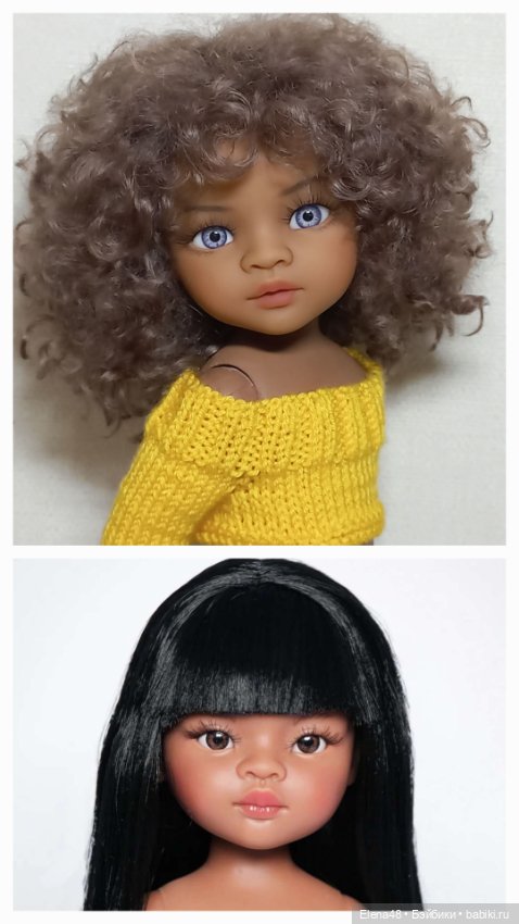 Просто Мейли — ООАК Paola Reina (Паола Рейна) и испанских кукол: перерисовка (фото 7)