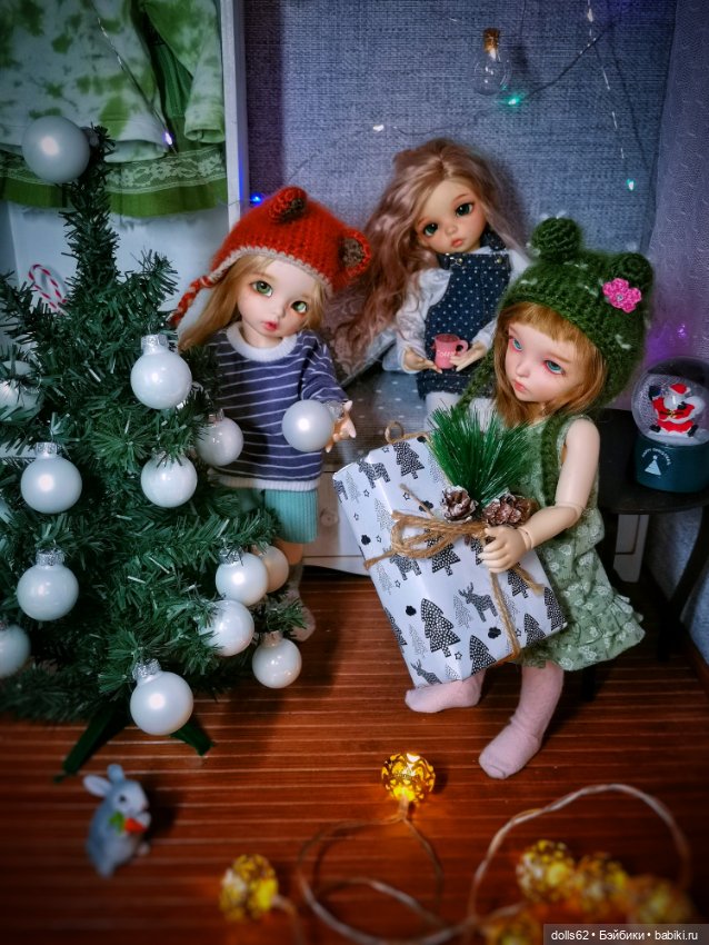 Мы наряжаем нашу ёлочку — Куклы Fairyland (ФэйриЛэнд): BJD (БЖД) (фото 3)