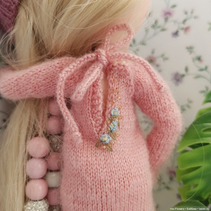 Вяжу куколкам.. Розовый — Одежда и обувь для кукол своими руками: фото (фото 7)