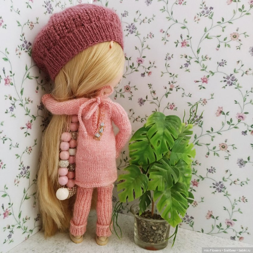 Вяжу куколкам.. Розовый — Одежда и обувь для кукол своими руками: фото (фото 9)
