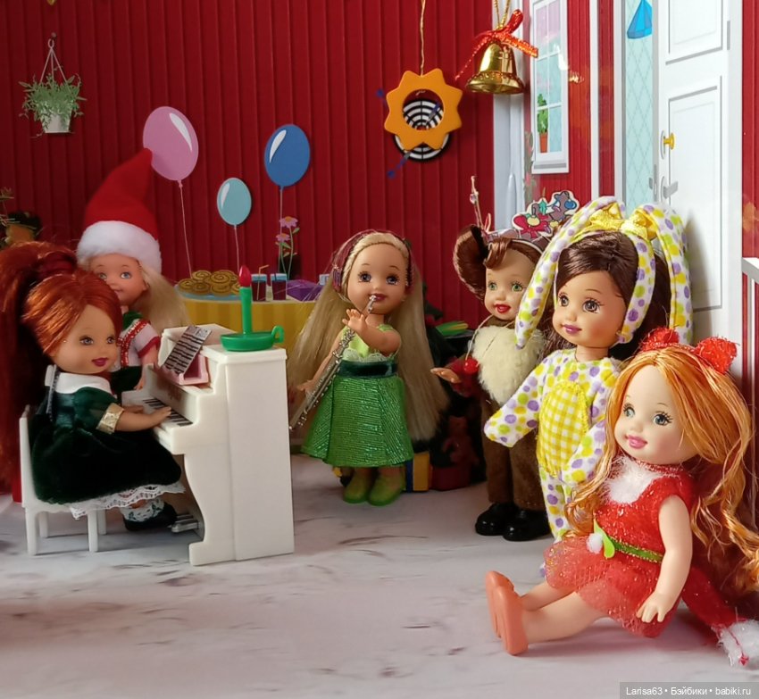 Праздник в детском саду — Куклы Kelly (Келли): Сестра Барби