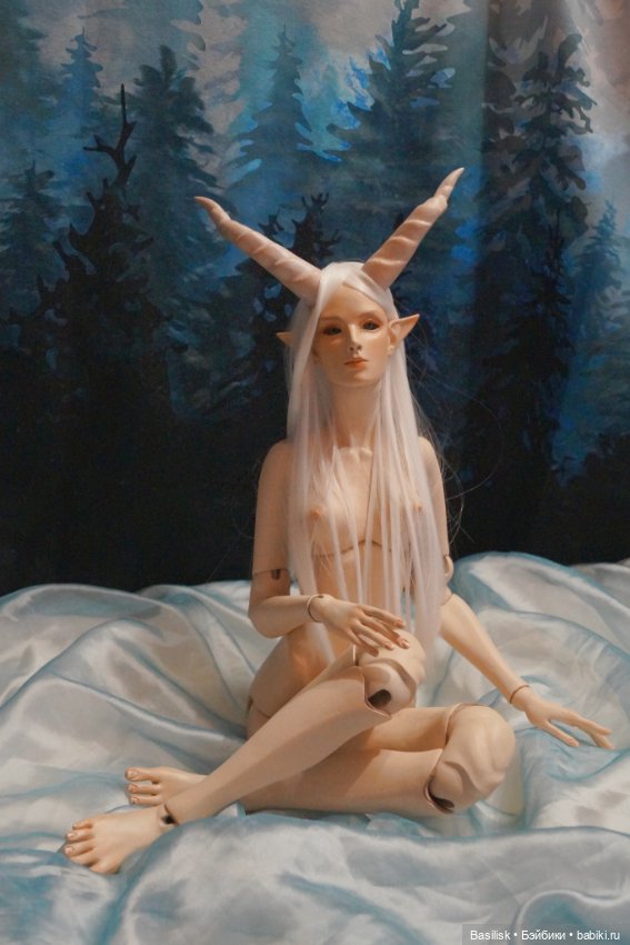 Газель. Фото — Авторские шарнирные куклы своими руками: лепка (фото 2)