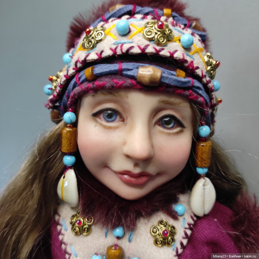 Внучка Шамана — Лепка авторских кукол: полимерная глина (фото 2)