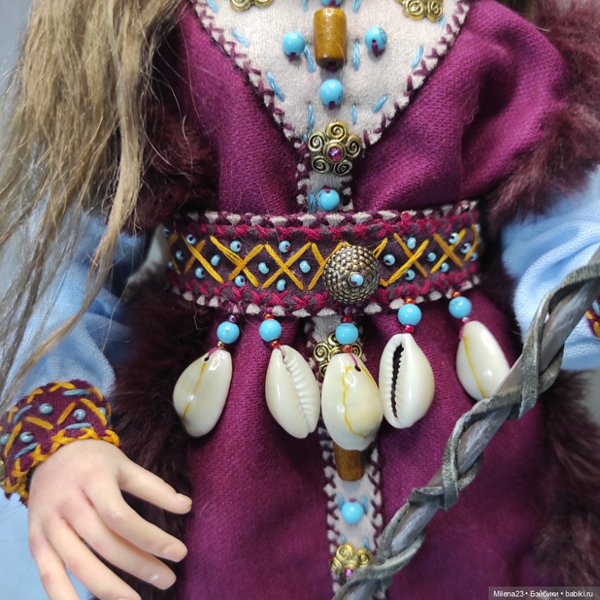 Внучка Шамана — Лепка авторских кукол: полимерная глина (фото 3)
