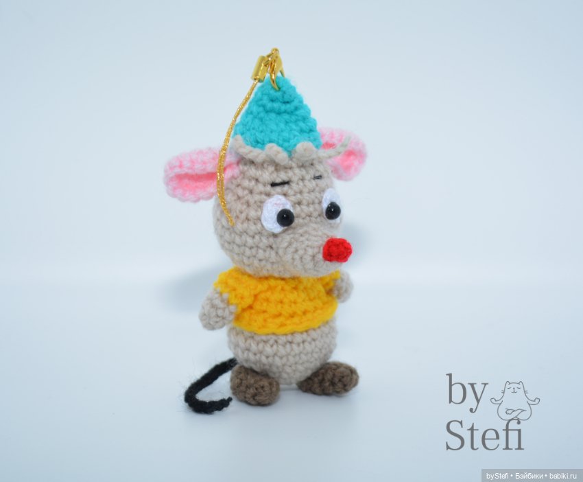 Мышонок (ёлочная игрушка) (фото 2)