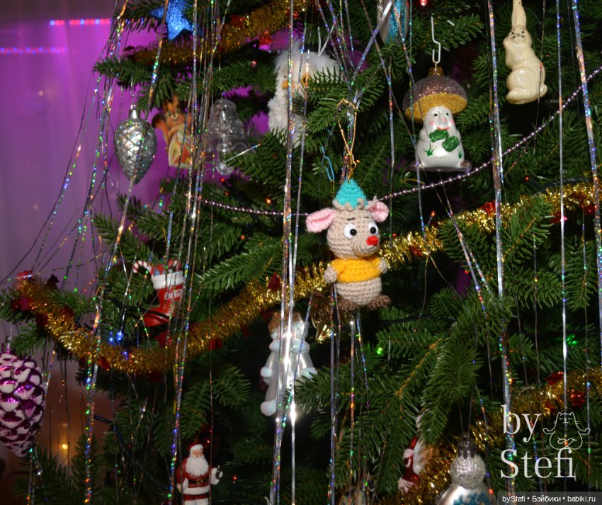 Мышонок (ёлочная игрушка) (фото 4)