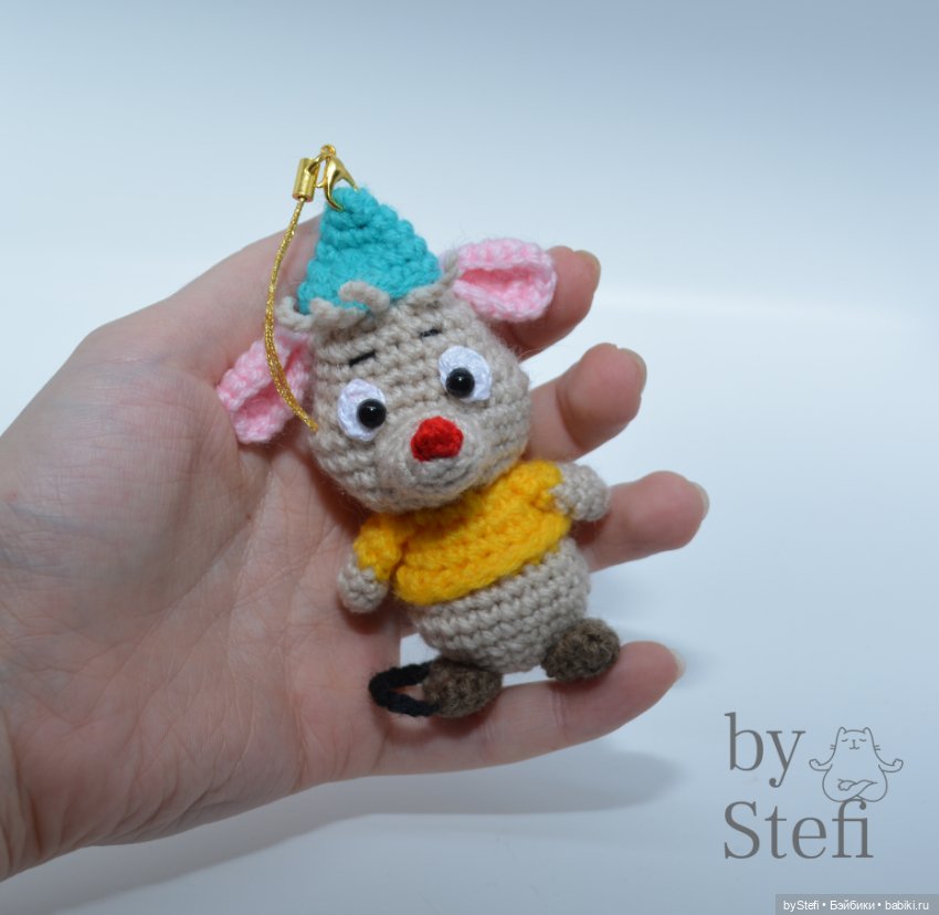 Мышонок (ёлочная игрушка) (фото 3)