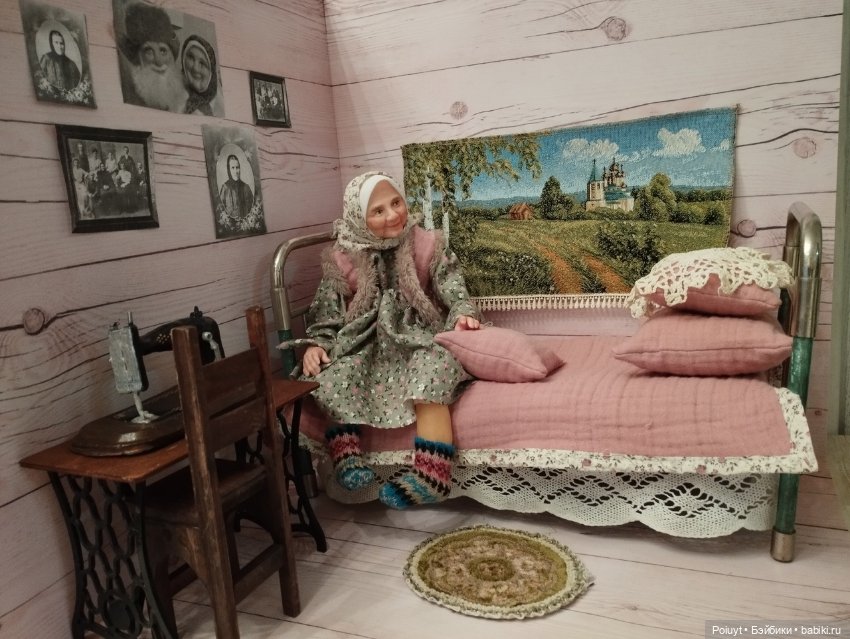 Бабушкина комната — Лепка авторских кукол: полимерная глина