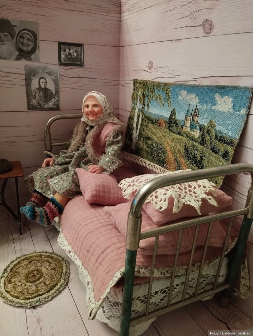 Бабушкина комната — Лепка авторских кукол: полимерная глина (фото 4)