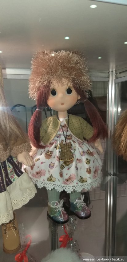 Куклы в экспоцентре на выставке "Ладья"