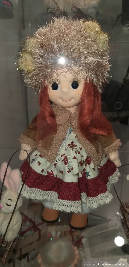 Куклы в экспоцентре на выставке "Ладья"