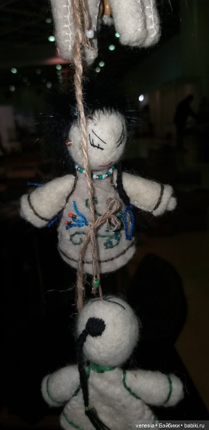 Куклы в экспоцентре на выставке "Ладья"