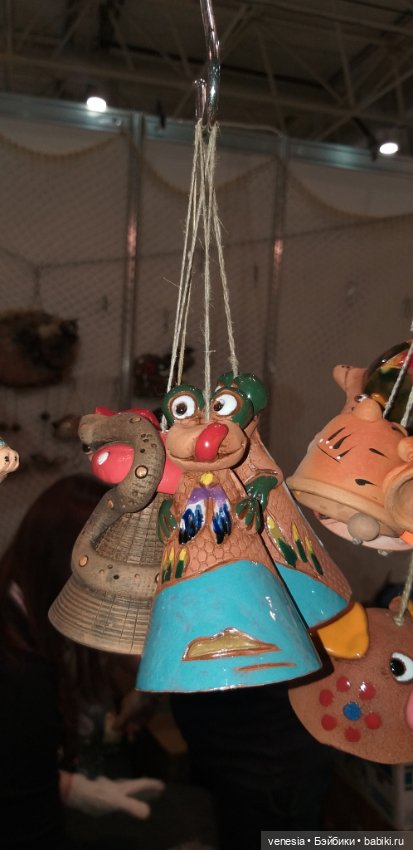 Куклы в экспоцентре на выставке "Ладья"