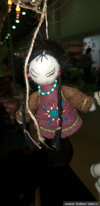 Куклы в экспоцентре на выставке "Ладья"