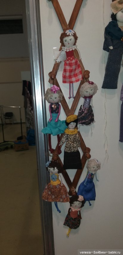 Куклы в экспоцентре на выставке "Ладья"