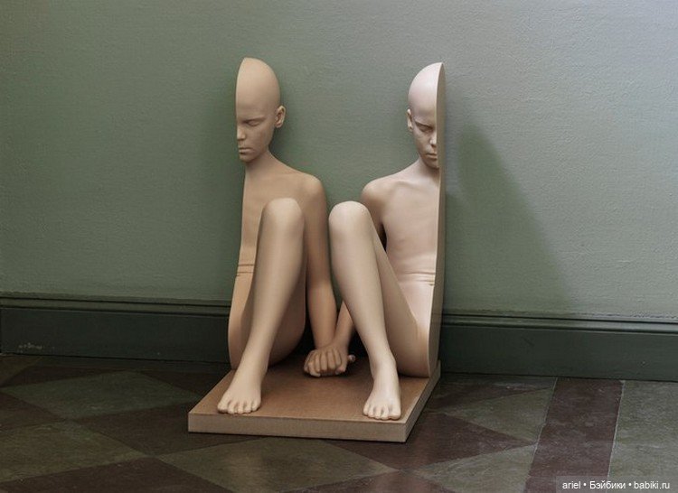 Интересные скульптуры от шведского современного художника Андерса Крисара (Anders Krisár)