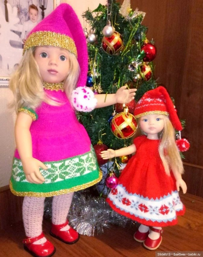 Мои Санты и Снегурочки — Одежда и обувь для кукол своими руками: фото (фото 10)