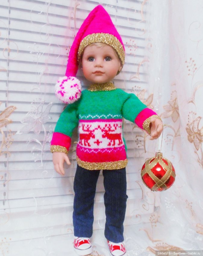 Мои Санты и Снегурочки — Одежда и обувь для кукол своими руками: фото