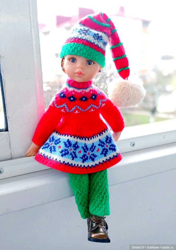 Мои Санты и Снегурочки — Одежда и обувь для кукол своими руками: фото (фото 3)