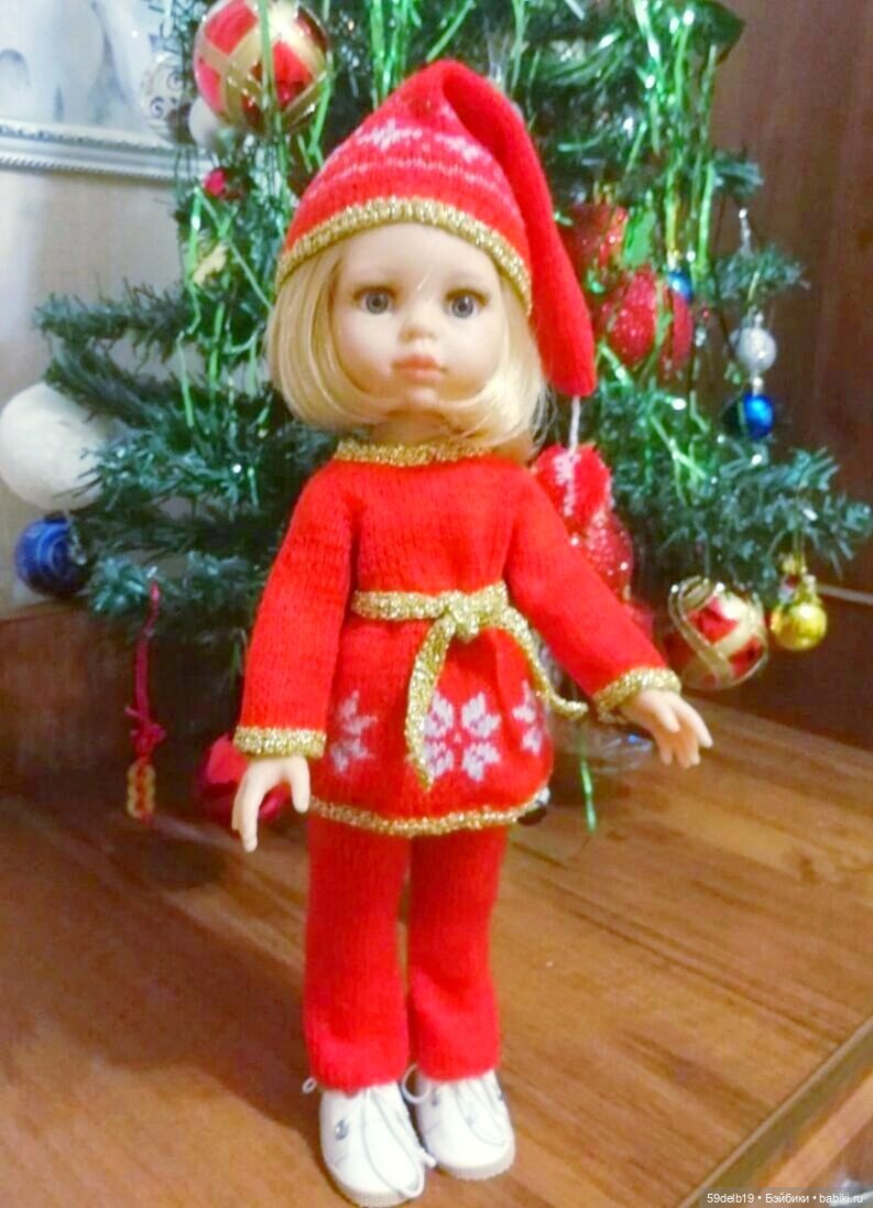 Мои Санты и Снегурочки — Одежда и обувь для кукол своими руками: фото (фото 2)