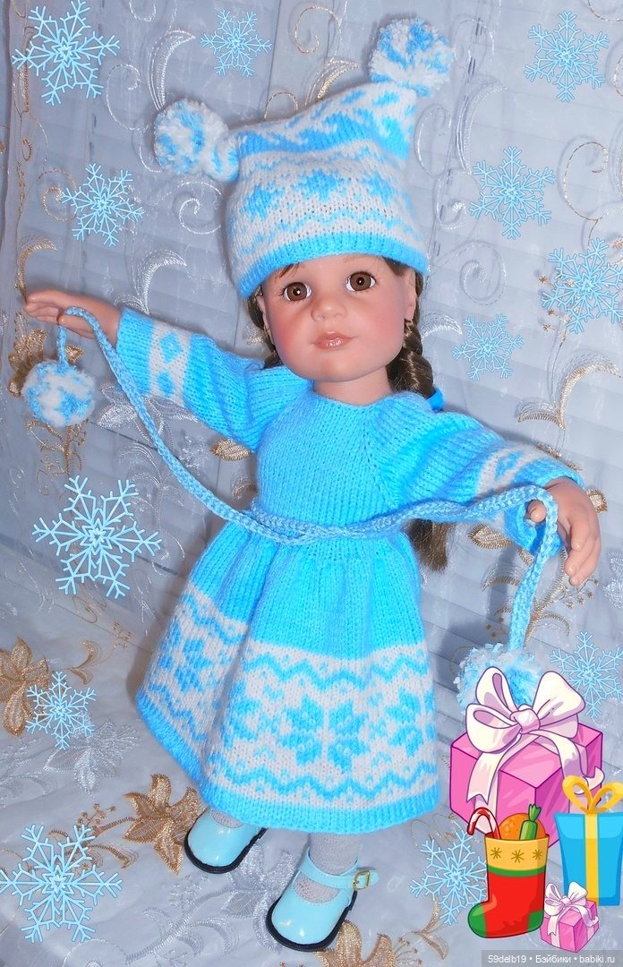 Мои Санты и Снегурочки — Одежда и обувь для кукол своими руками: фото