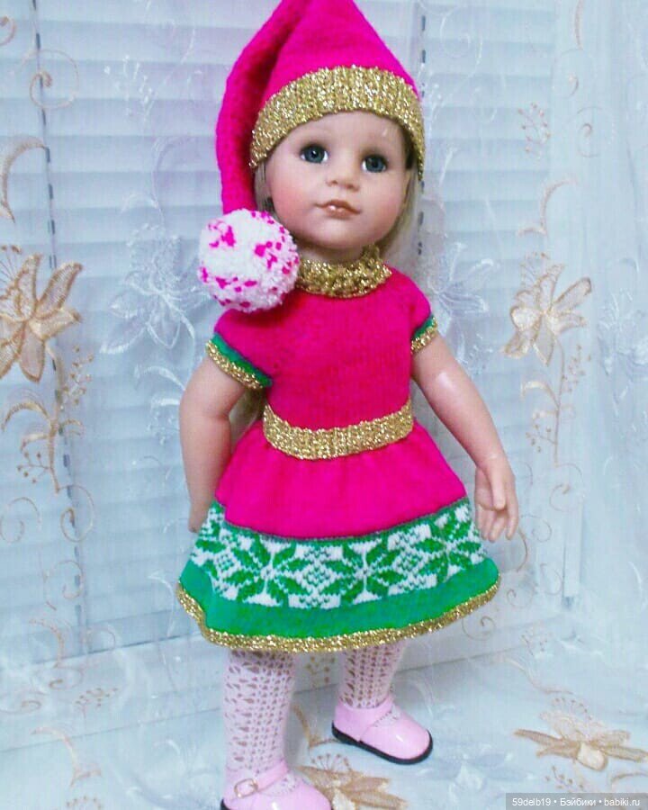 Мои Санты и Снегурочки — Одежда и обувь для кукол своими руками: фото