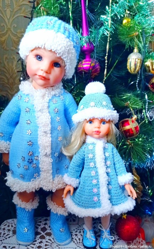 Мои Санты и Снегурочки — Одежда и обувь для кукол своими руками: фото