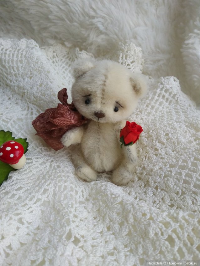 К нам приехал Мишаня — Текстильные игрушки и примитивы: кофейные