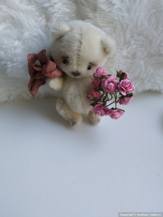 К нам приехал Мишаня — Текстильные игрушки и примитивы: кофейные (фото 8)