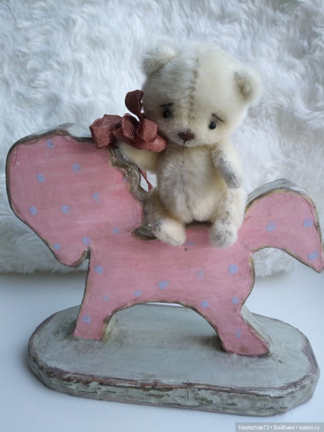 К нам приехал Мишаня — Текстильные игрушки и примитивы: кофейные (фото 3)