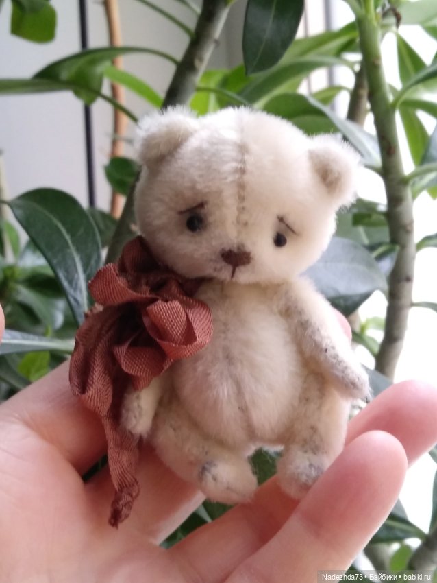 К нам приехал Мишаня — Текстильные игрушки и примитивы: кофейные