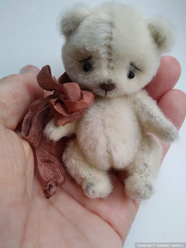 К нам приехал Мишаня — Текстильные игрушки и примитивы: кофейные