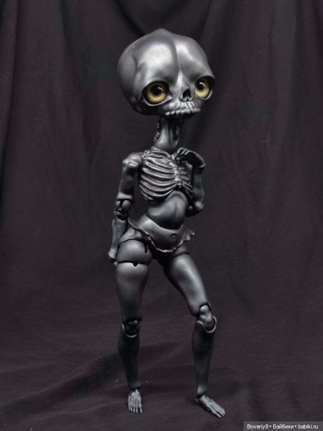 Салли Графит — Авторские шарнирные куклы своими руками: лепка (фото 5)