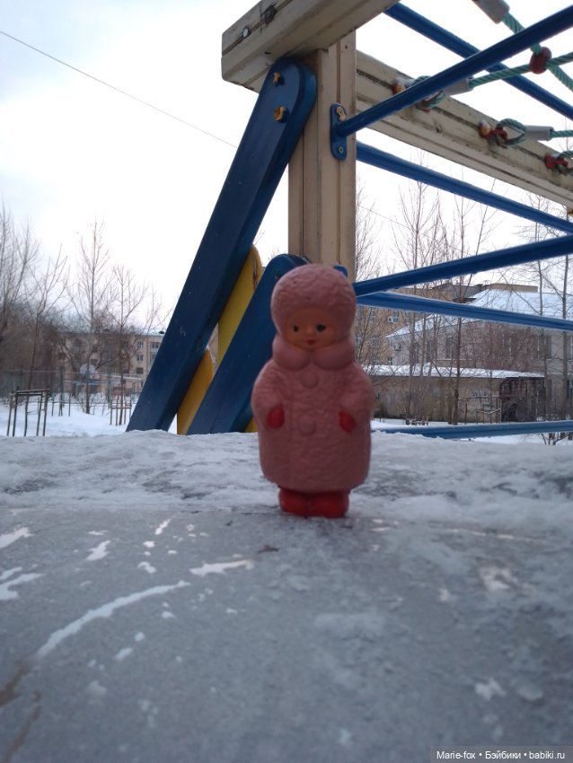 Малыши-укутыши по морозцу прогулялись (фото 9)