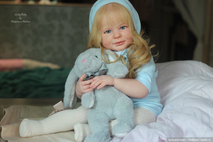 Анечка. Кукла реборн из молда Gabriel by Ann Timmerman (фото 4)