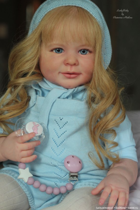 Анечка. Кукла реборн из молда Gabriel by Ann Timmerman (фото 8)