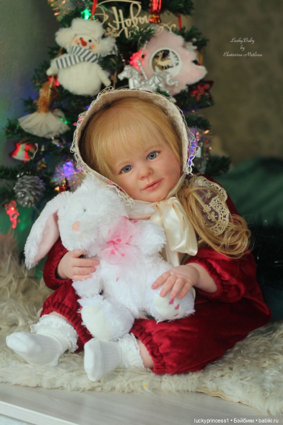 Анечка. Кукла реборн из молда Gabriel by Ann Timmerman