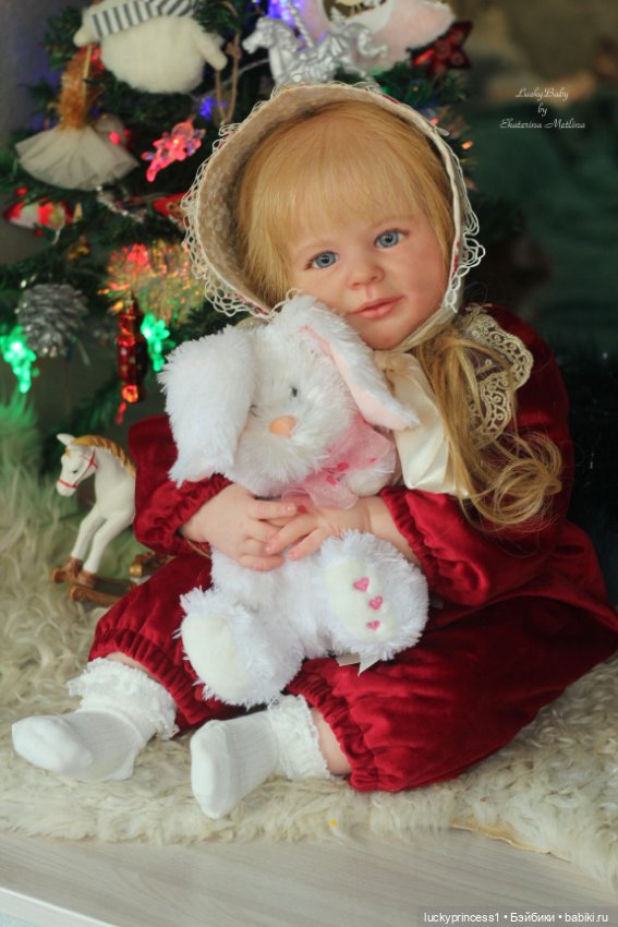 Анечка. Кукла реборн из молда Gabriel by Ann Timmerman