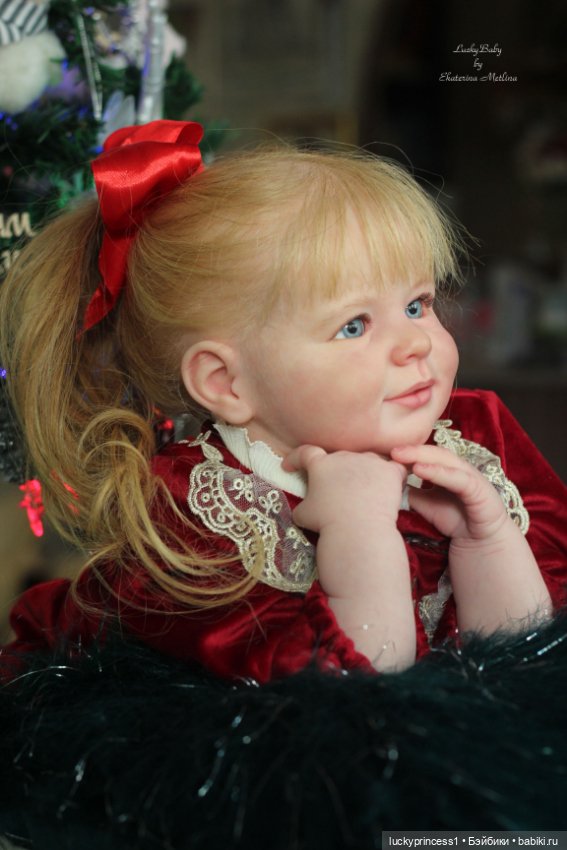 Анечка. Кукла реборн из молда Gabriel by Ann Timmerman