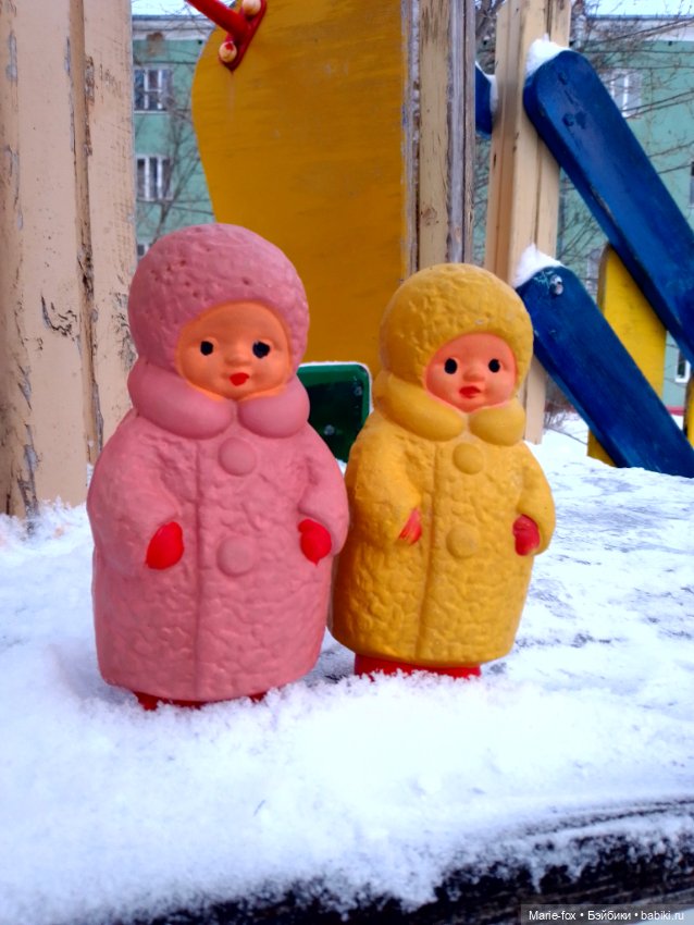 Малыши-укутыши по морозцу прогулялись (фото 7)