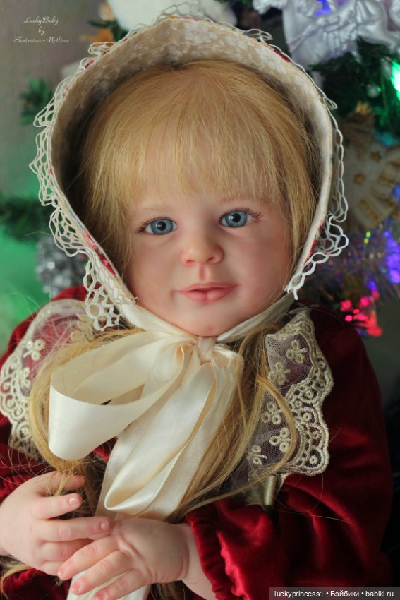 Анечка. Кукла реборн из молда Gabriel by Ann Timmerman