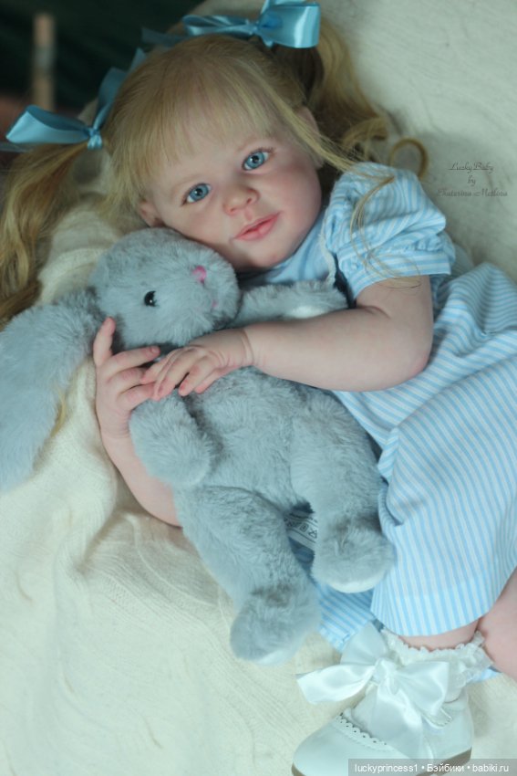 Анечка. Кукла реборн из молда Gabriel by Ann Timmerman