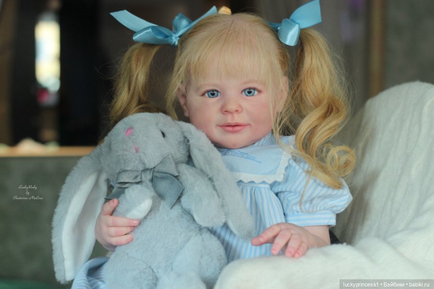 Анечка. Кукла реборн из молда Gabriel by Ann Timmerman