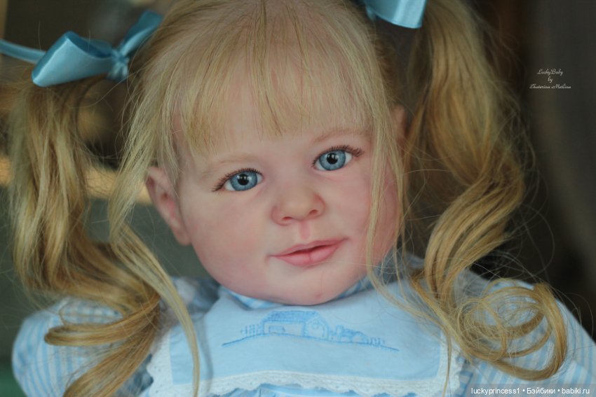 Анечка. Кукла реборн из молда Gabriel by Ann Timmerman