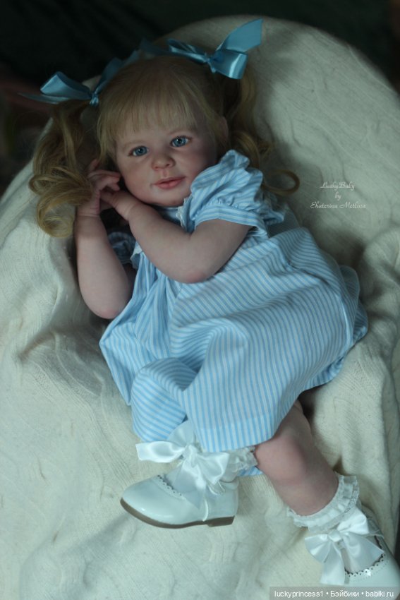 Анечка. Кукла реборн из молда Gabriel by Ann Timmerman