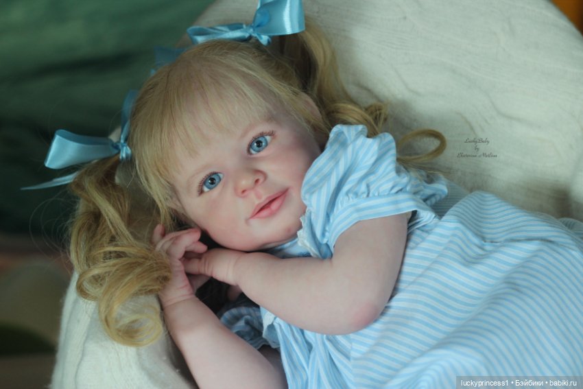 Анечка. Кукла реборн из молда Gabriel by Ann Timmerman